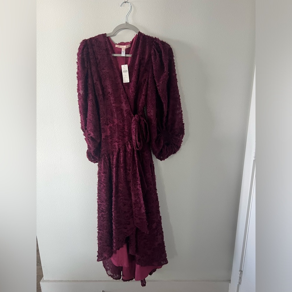 Anthropologie Rosa Floral Wrap Maxi Dress
  		NWT Small Petite,